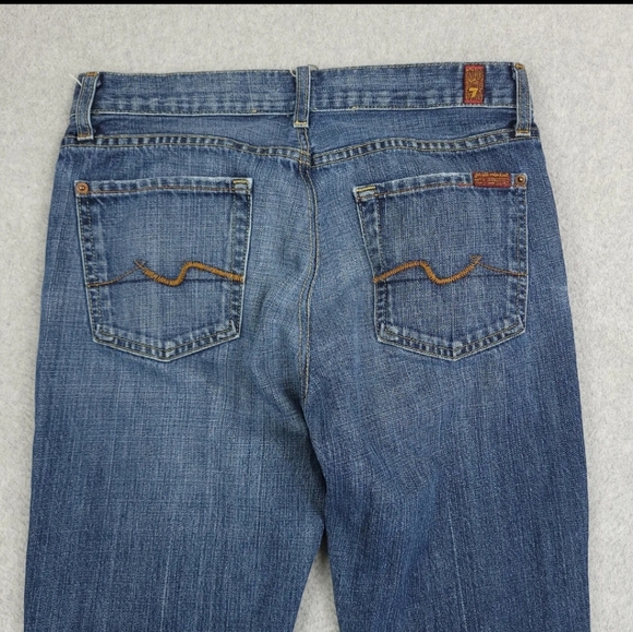 7 For All Mankind mens Brett Bootcut jeans - Picture 11 of 12